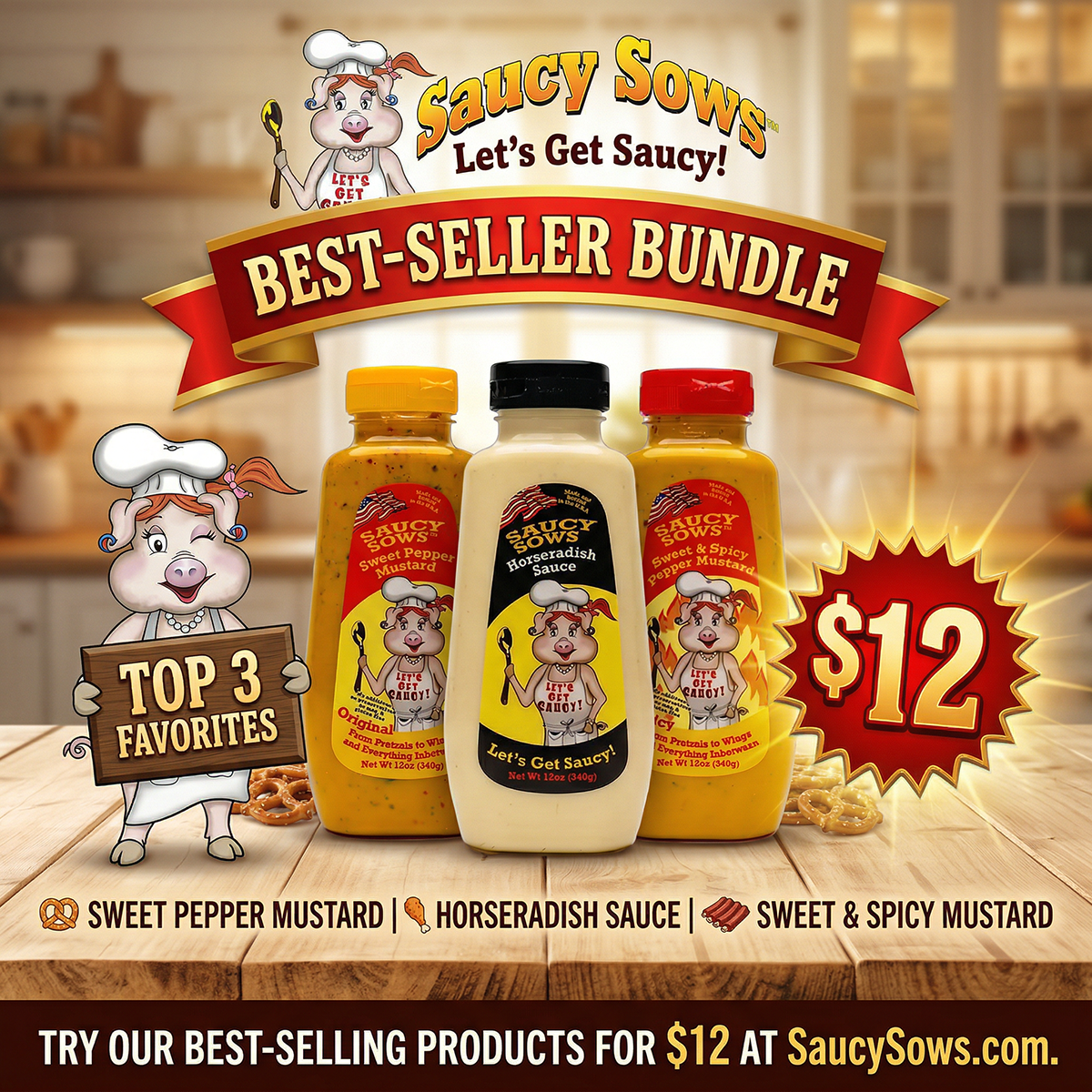 Best-Seller Bundle! – Saucy Sows
