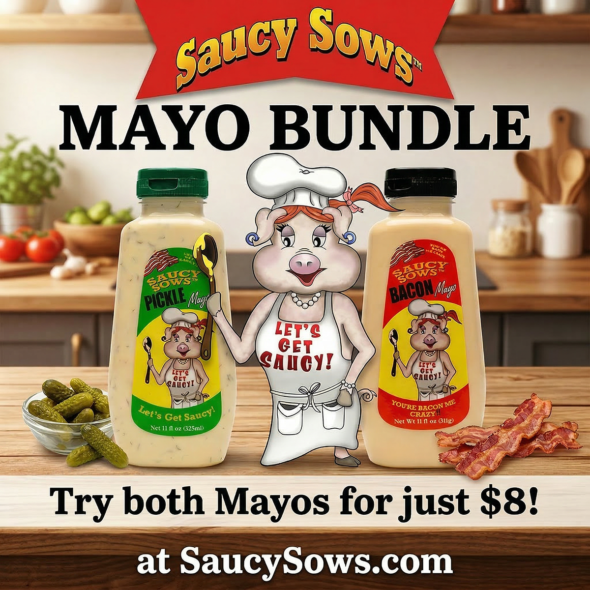 Mayo Bundle, try both for $8