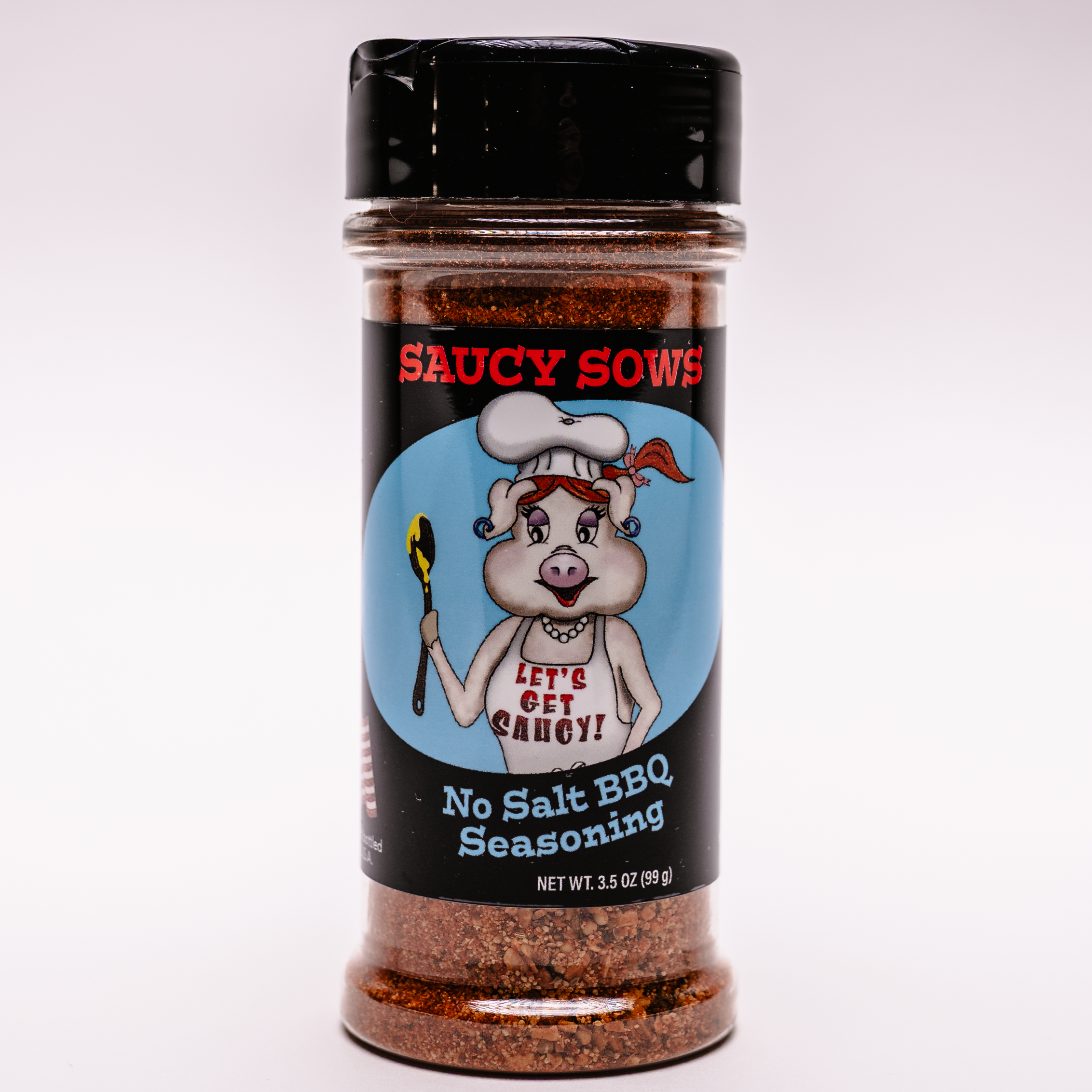 No Salt BBQ Seasoning 3.5oz Shaker Bottle