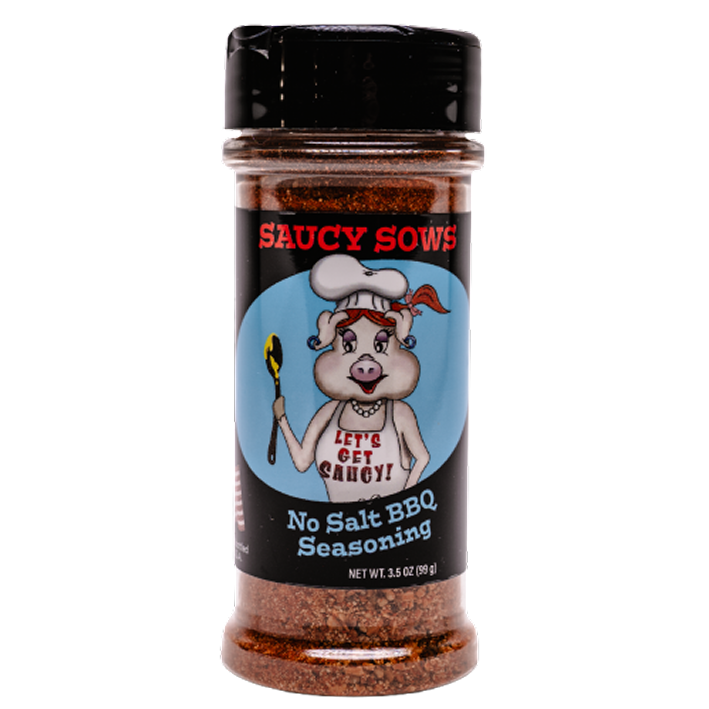 No Salt BBQ Seasoning 3.5oz Shaker Bottle