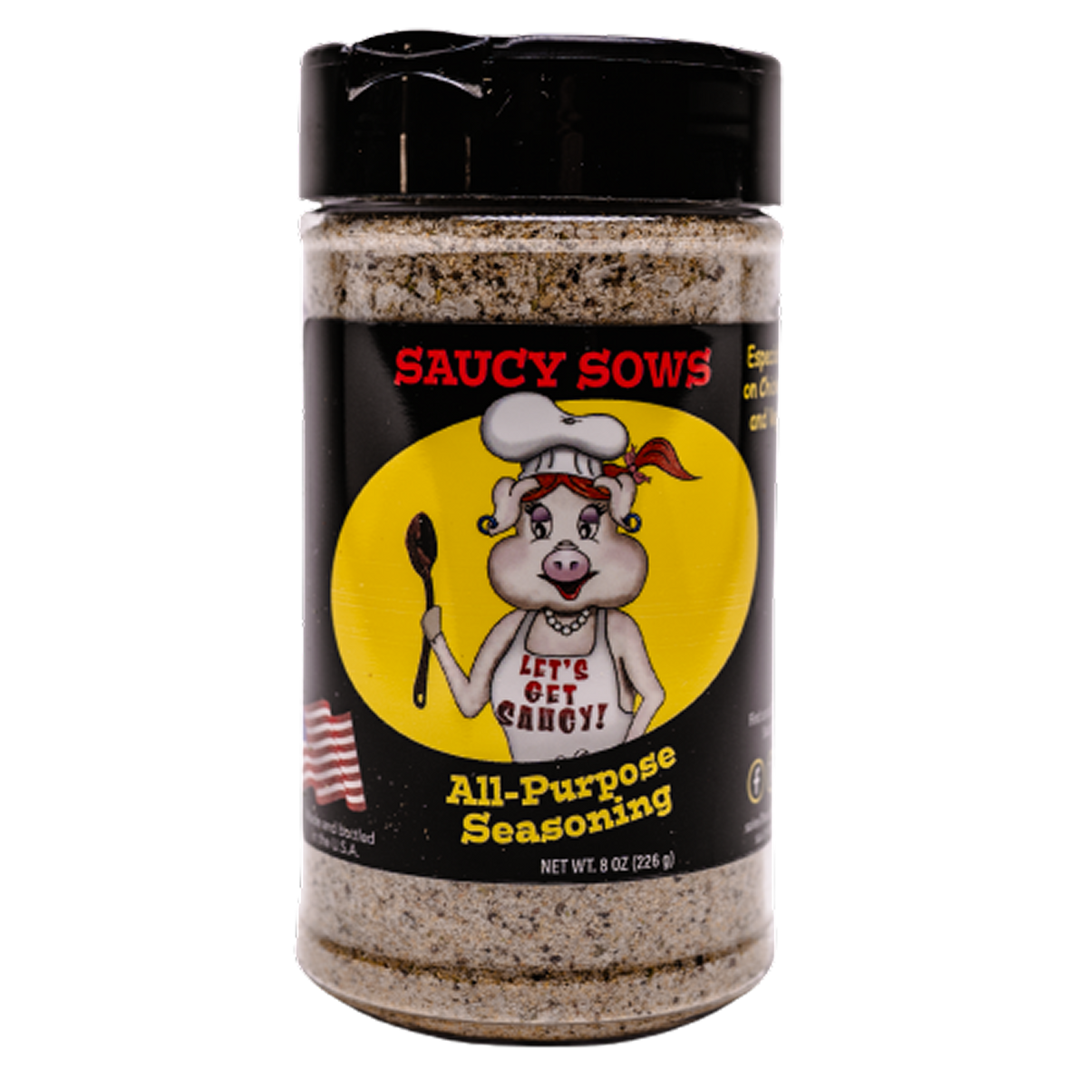 All-Purpose Seasoning 8oz Shaker Bottle – Saucy Sows